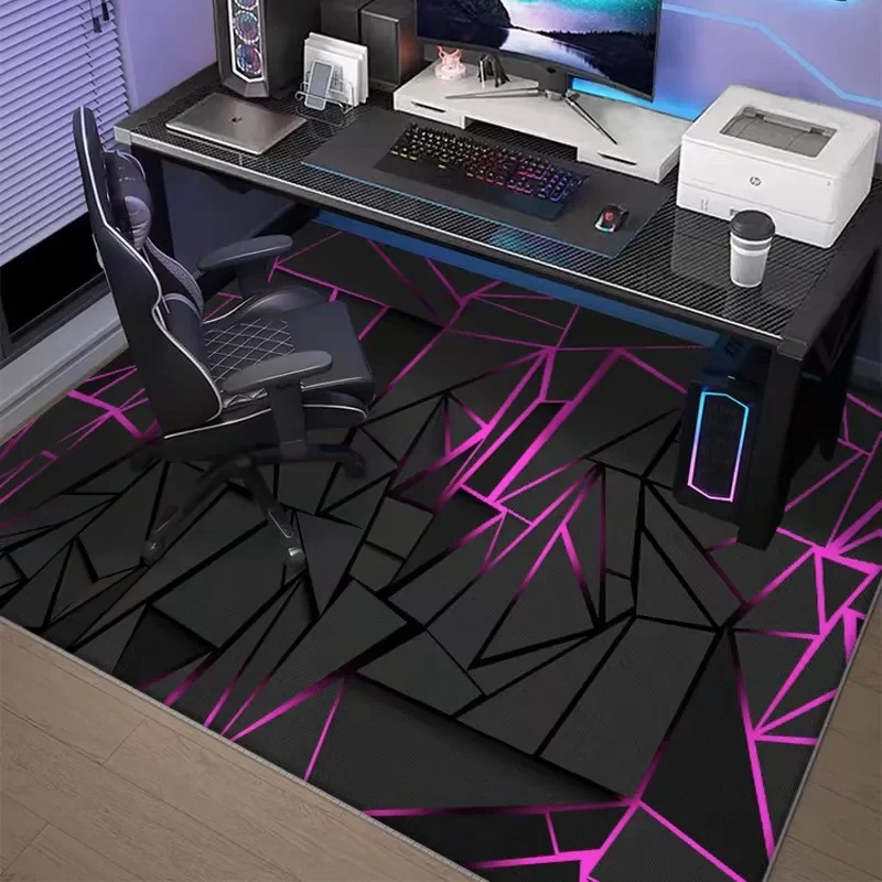 VIKAMA Gaming Room Fashion Brand Carpet Room Decoration Gaming Chair Study Computer Chair Soundproof Carpet Home Decoration