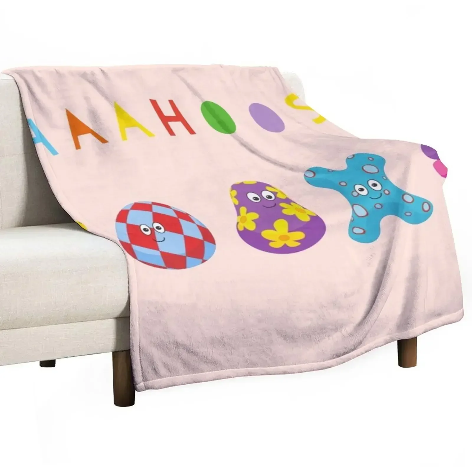 

The Haahoos In the night garden Throw Blanket Thermals For Travel Furry Flannel Fabric christmas decoration Blankets