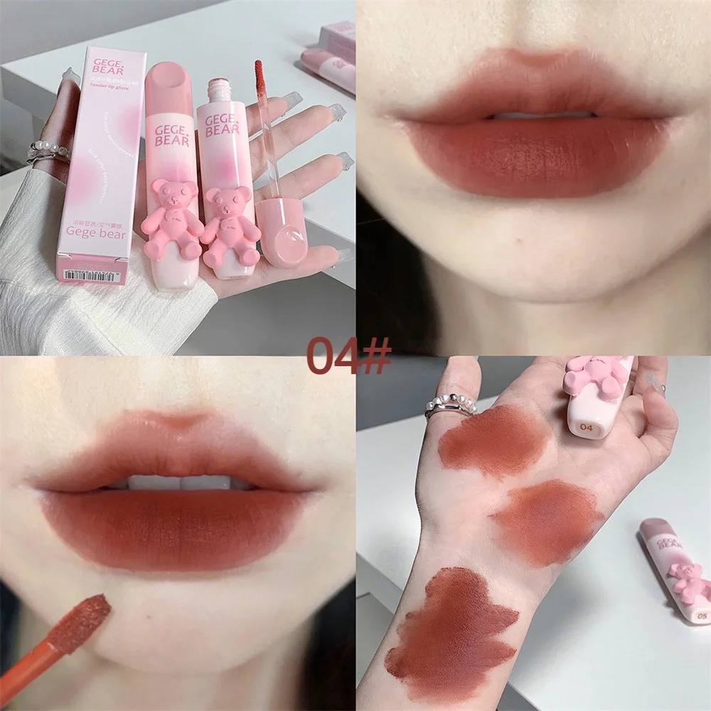 Fluwelen Matte Lippenstift Waterdichte Langdurige Matte Fluwelen Lip Glazuur Lipgloss Non-Stick Cup Make-Up Lip Tint Pen Cosmetische Make-Up