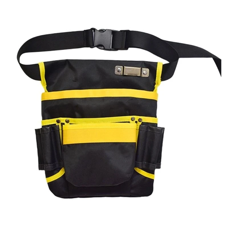 

Heavy Duty Electrician Tool Bag Waist Pack Carpenter Tool Belt for Home Repair and Construction Site .Y1QB