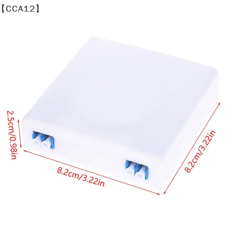 86 Information Panels Fiber Optical Terminal Junction Box Fiber Optic Splice Box SC Adapter LC Adapter 2 Core Fiber Combination