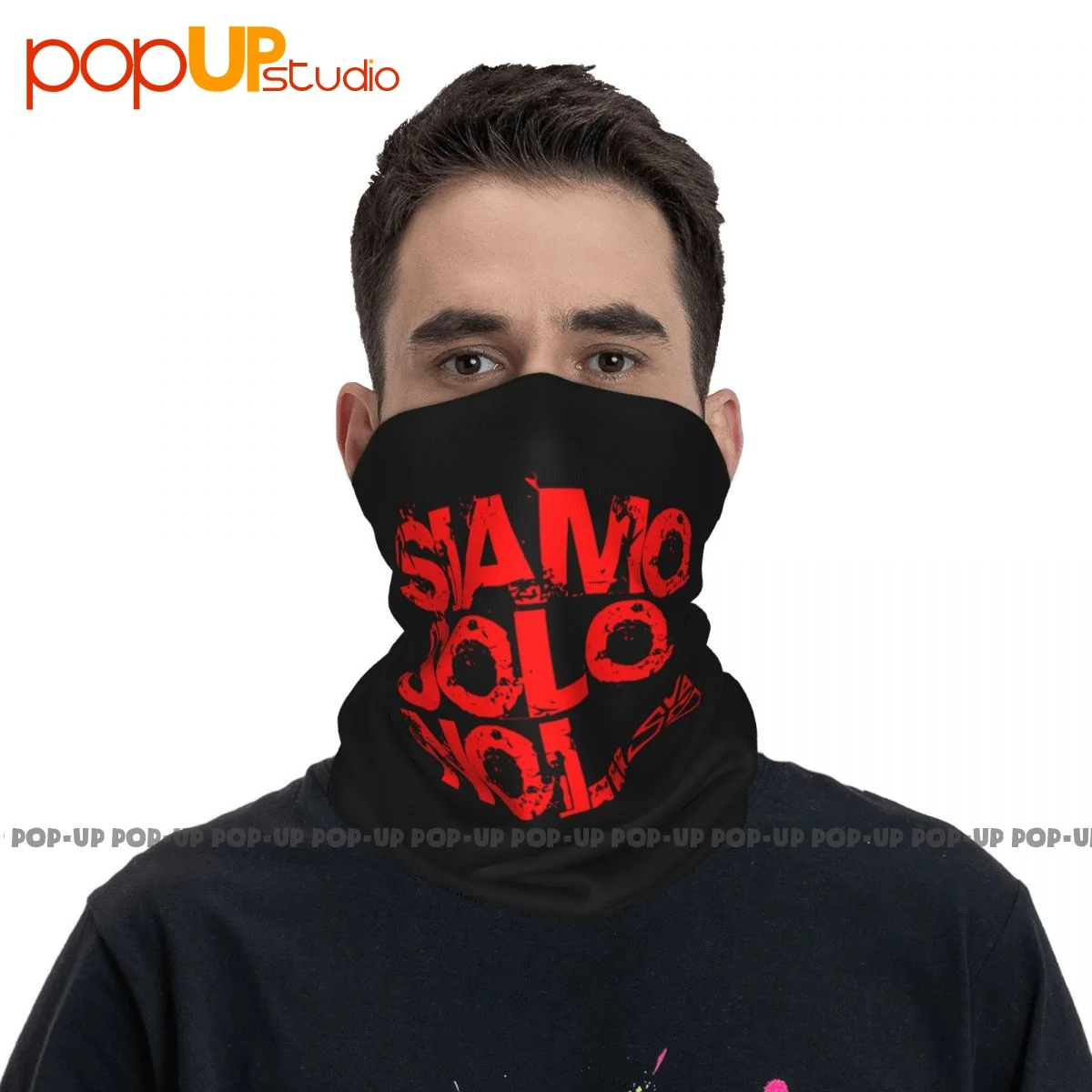 Vasco We Just Us Vasco Rossi Blasco Excellent Neck Gaiter Bandana Scarf Face Mask