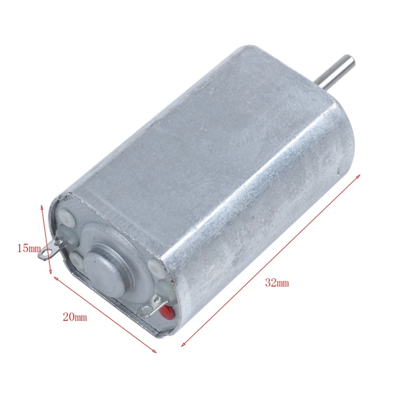 3X DC3-12V 29712Rpm Rc Hobby Vliegtuigen Hoge Snelheid Magnetische 180 Micro-Motor