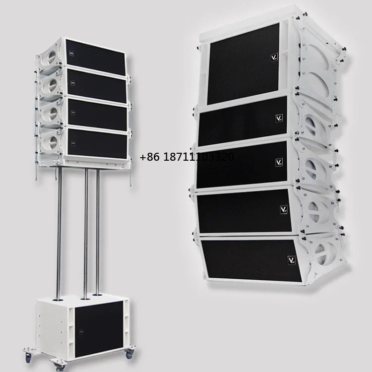 

NA860 Dual sound system speakers powered line array audio set bars clubs hotels banquet halls multi function halls meeting rooms