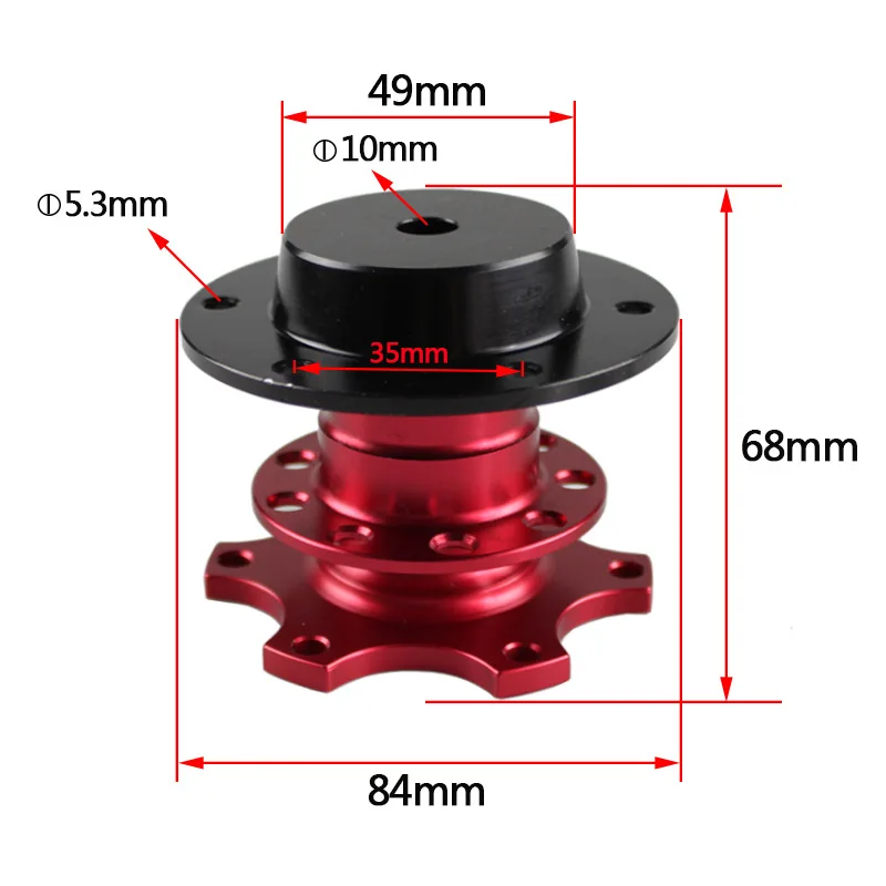 BOSS KIT QUICK RELEASE SNAP OFF STEERING WHEEL HUB