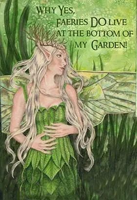 Eeypy Tin Sign Fairy in The Garden tin Sign Vintage tin Sign Metal Sign tin Sign Retro Nostalgic Style sign