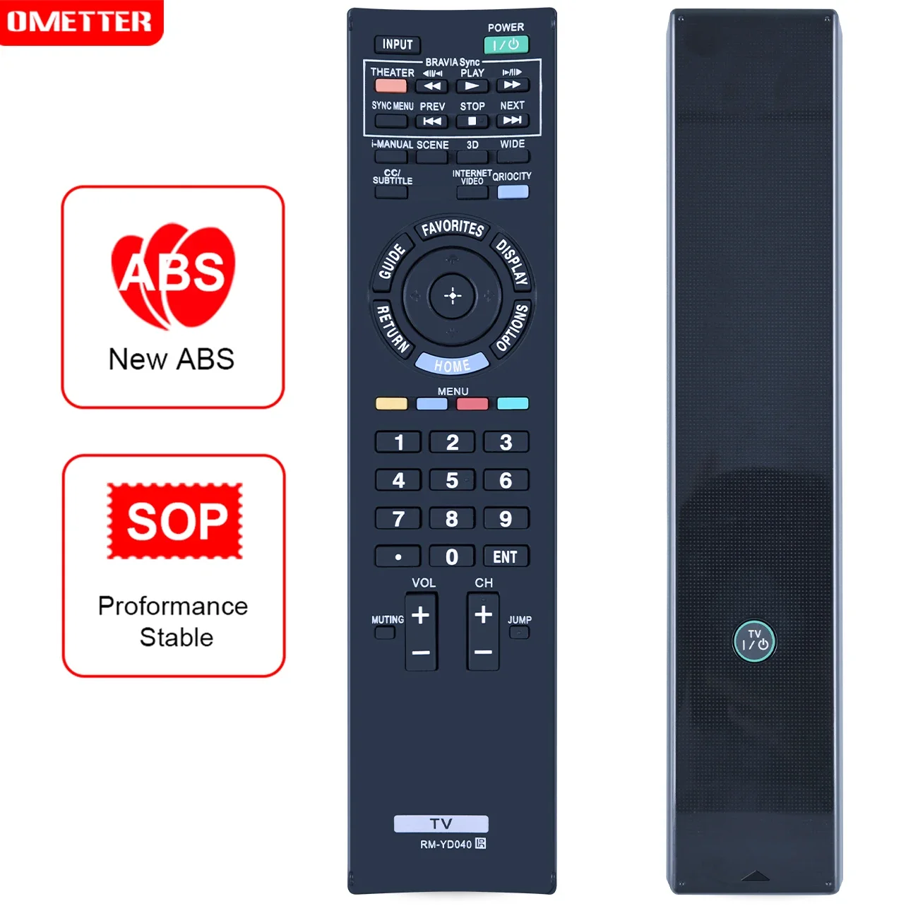 

ACCOONA LCD LED TV Remote Control For SONY RM-YD040 RM-YD033 RM-YD034 RM-YD035 KDL-46HX800 KDL-40HX800 KDL-55HX800 BRAVIA HDTV