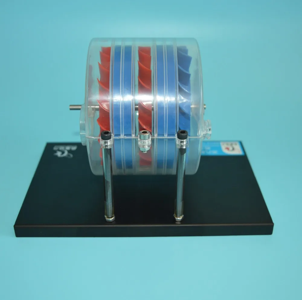 

Multistage steam turbine model High school physics standard configuration laboratory demonstrator Physics show-how equipment