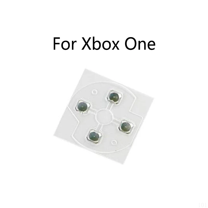 2PCS/Set For XBOX One S Controller D-Pad Button Metal Dome Conductive Film Sticker For Xbox One Series S X