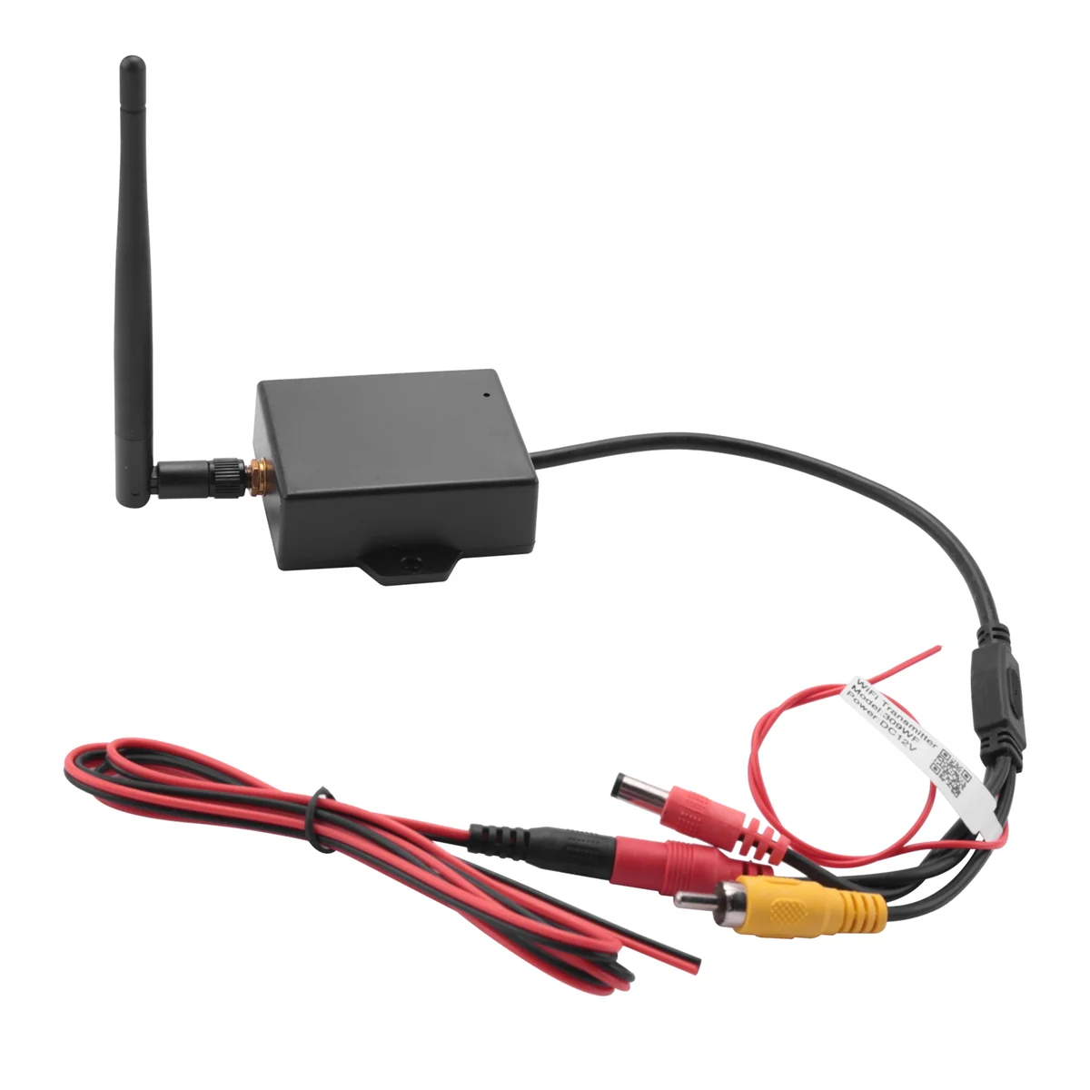 

WiFi Wireless Transmitter Module Car Backup Camera AV Video Rear View Kits Black