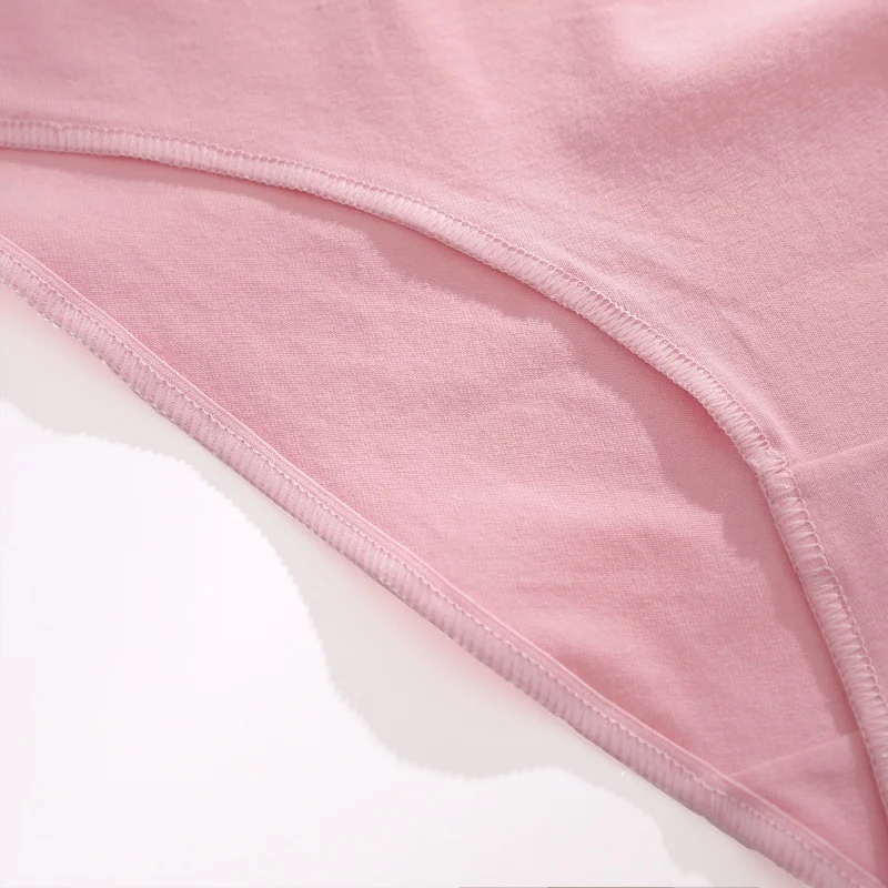 7Pcs Cotton Breathable Panties Women Comfortable Underwear Seamless Low Waist Underpants Fashion Girls Solid Color Sexy Lingerie