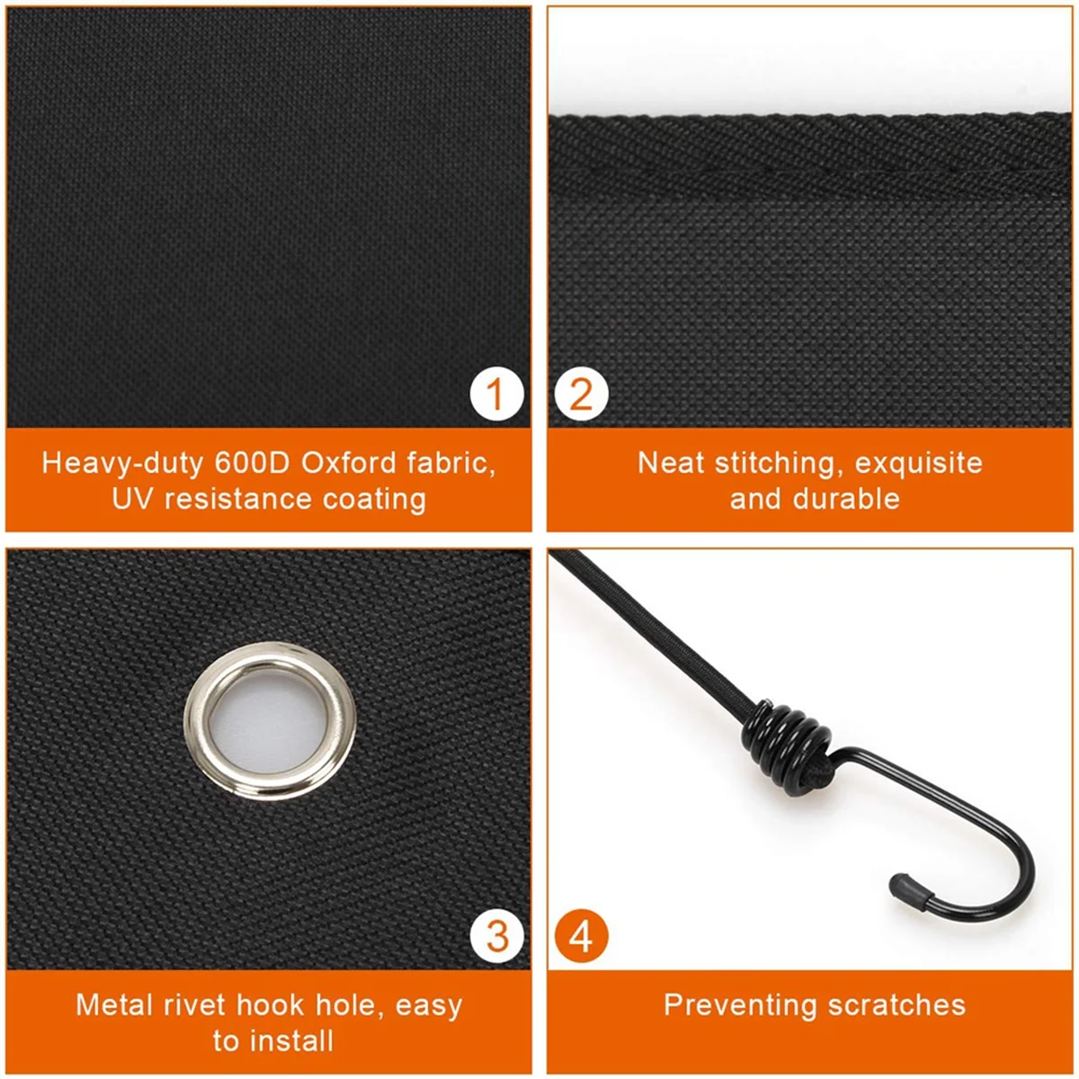 Air Conditioner Cover Outdoor Units Winter or Summer AC Defended Heavy Duty Top Air Conditioner Cover F