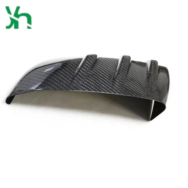 ホンダ 10 世代目シビック 2016-21 用ドライカーボンファイバーリアビューカバー交換品