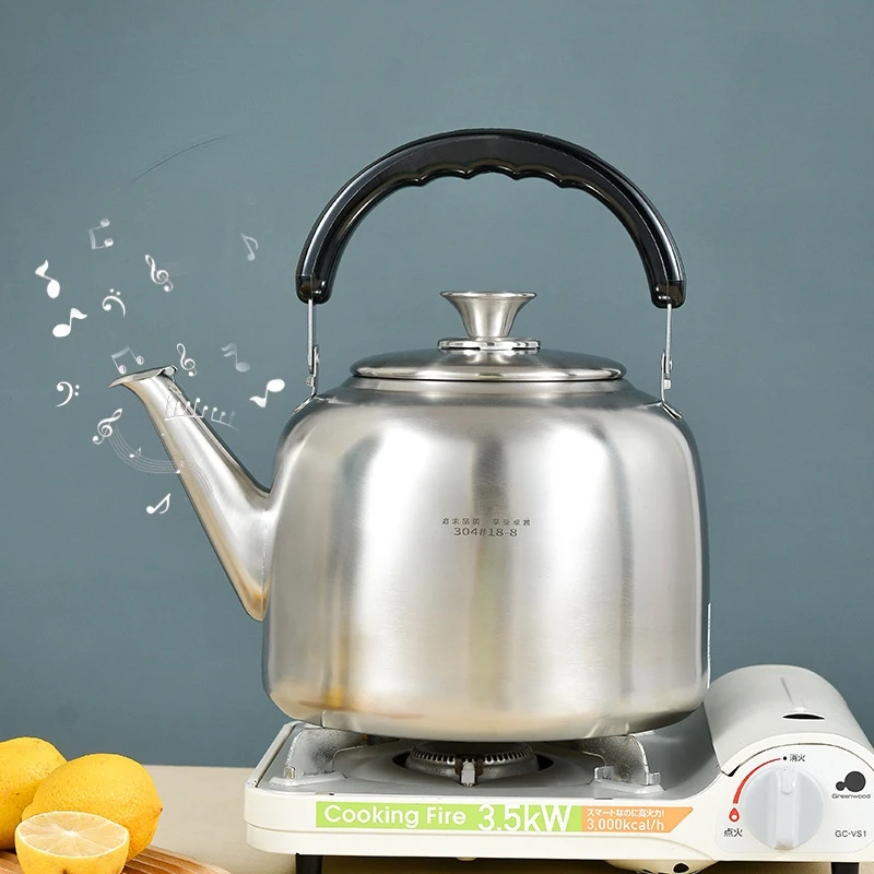 

Stainless Steel Kettle Large Capacity Kettle Gas Induction Cooker Universal Electric Kettle