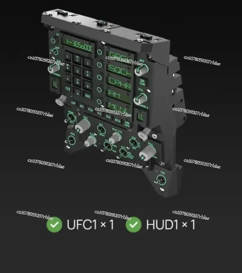 Applicabile a F18 UFC MIP Cockpit simulazione cruscotto anteriore volo MfD DDI DCS HUD