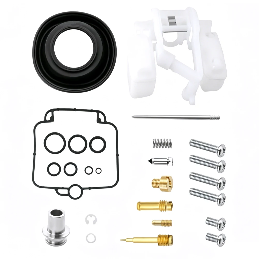 Restores Idle Stability Tool-free Installation Complete Rebuild Set For Polaris ATP 4x4 HO 500 Carburetor Rebuild Kit