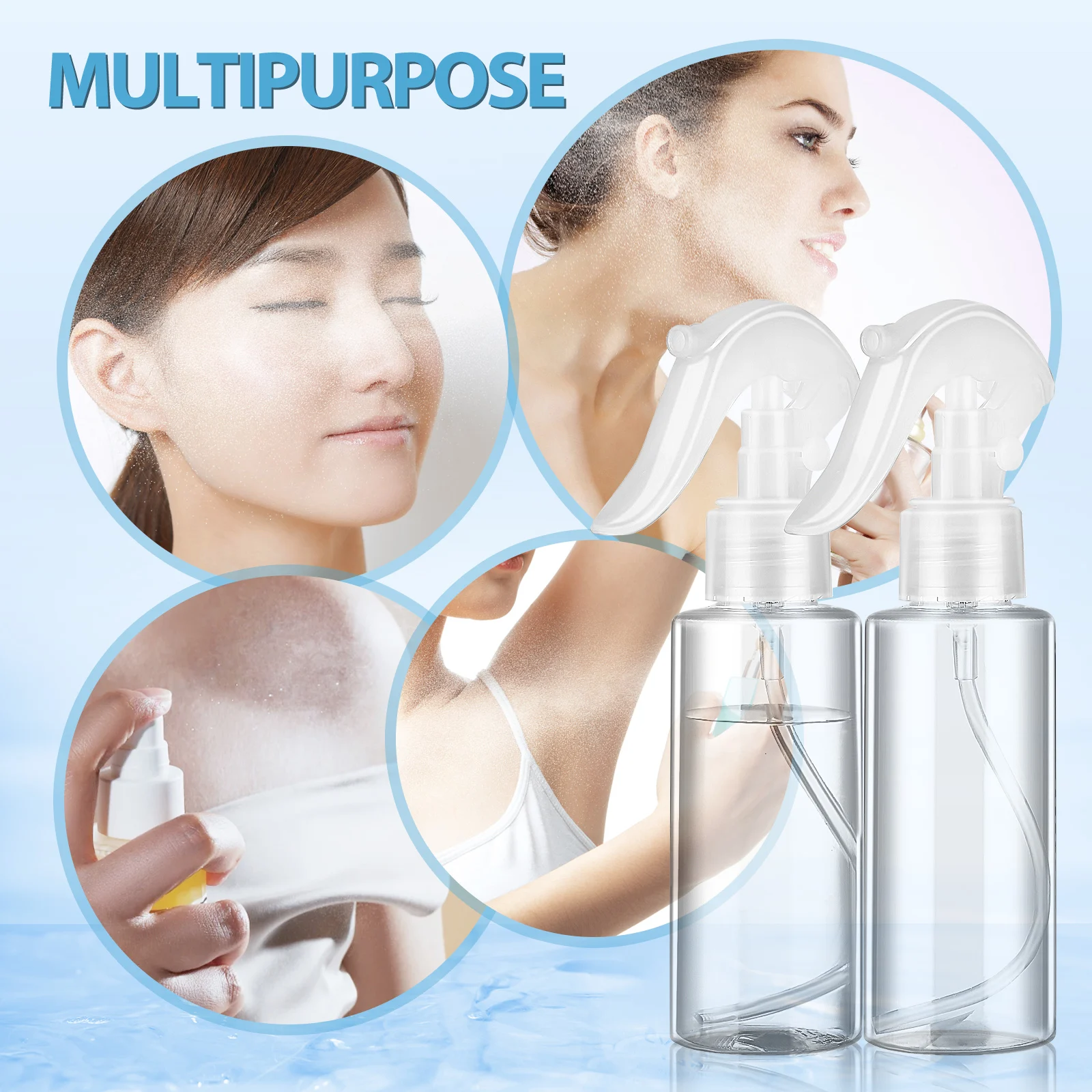 Bouteilles de pulvérisation de brume, conteneur rechargeable étanche pour voyage, maquillage, soins de la peau, Camping, aventure en plein air, Kit essentiel, 10 pièces