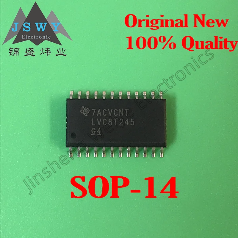 10-50PCS SN74LVC8T245DWR 74LVC8T245 Silkscreen LVC8T245 SOIC-24 Chip IC 100% Brand New Genuine Free Shipping Electronics