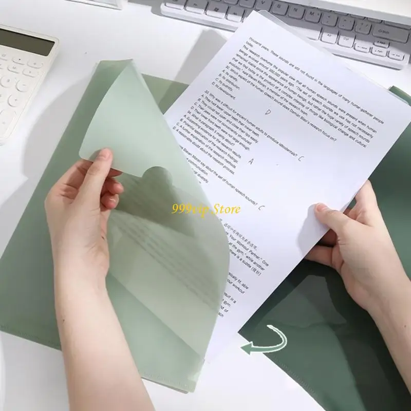 

C90C 5pcs Clear Letter Размер файла с рукавом боковой обрезание файла для Ducoment 12x8.5inch