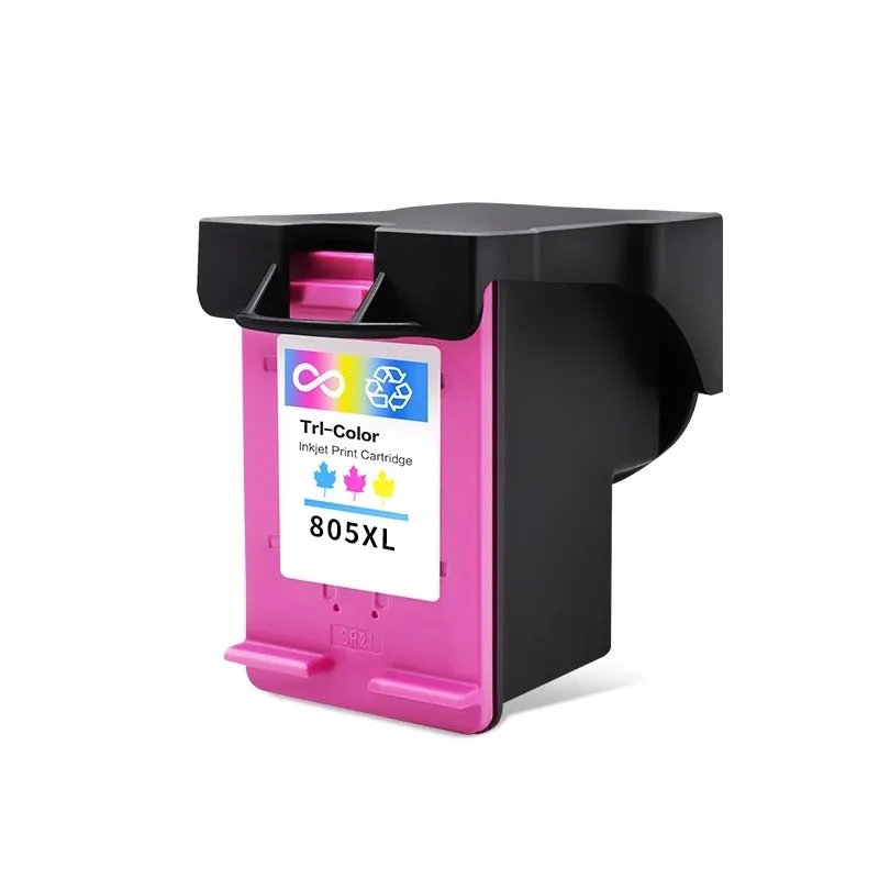 compatibility HP 805 805XL Remanufactured Ink Cartrige for HP DeskJet 1210/1212/2330/2332/2335/2720/2721/2722/2723/2729 printer