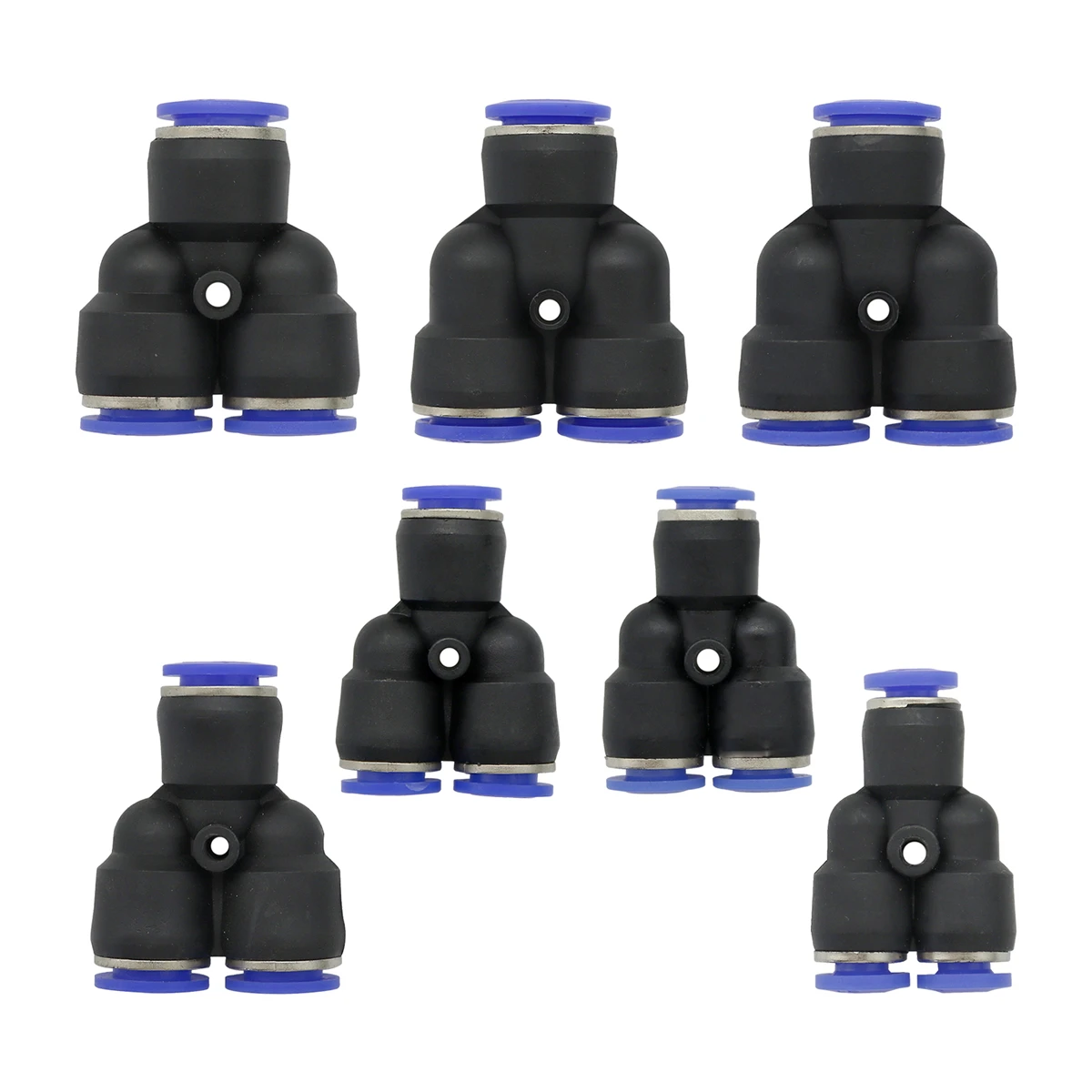 

Slip-Lock Y-Shaped Quick Connector 4/6/8/10/12/14/16mm Interface 3-Way Water Pipe Coupling Home Kitchen Pneumatic Pipe Fittings