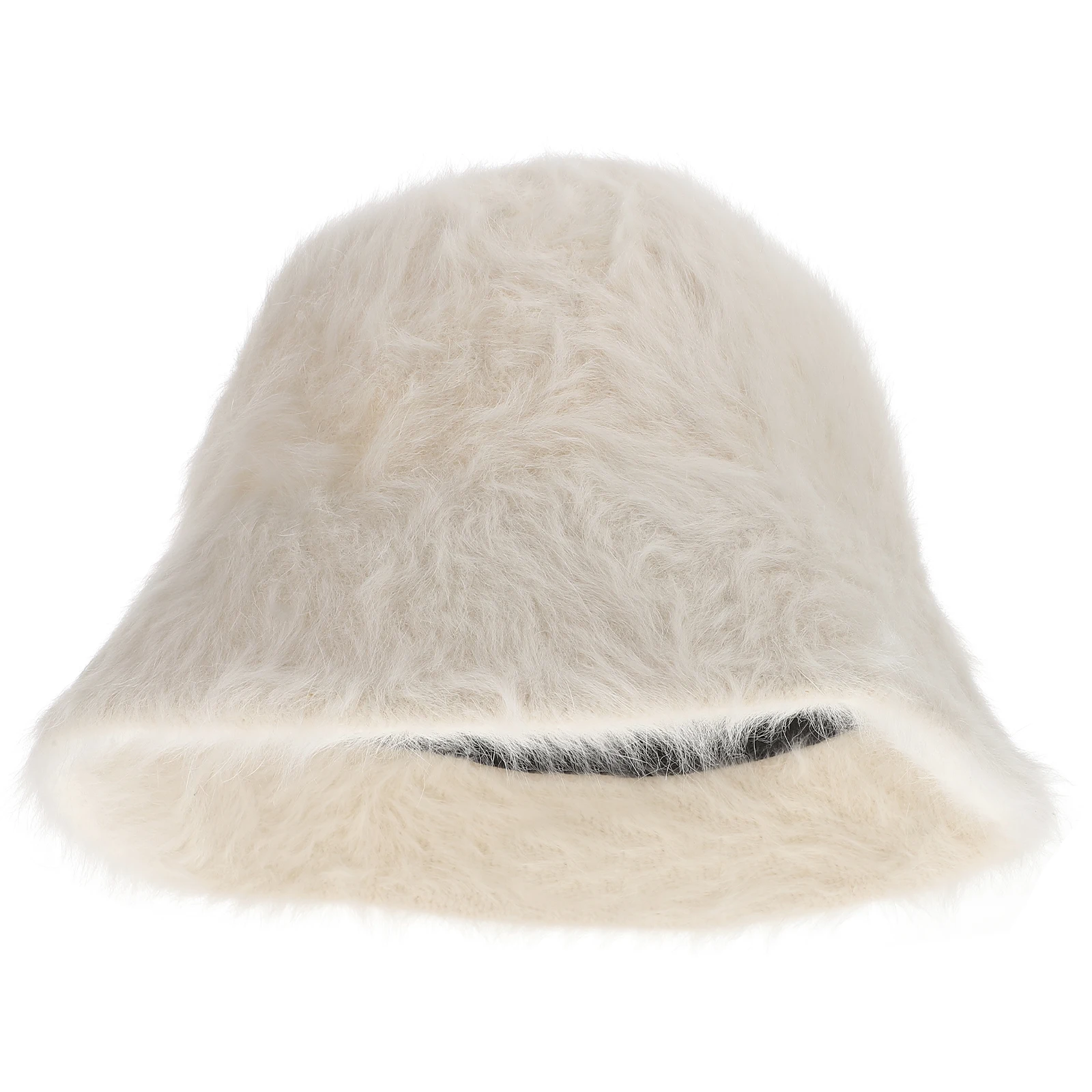 

Winter Bucket Hat for Women Warm Fisherman Beanie Soft Knit Cap Stylish Outdoor Wear for Party Work Shopping Daily Use