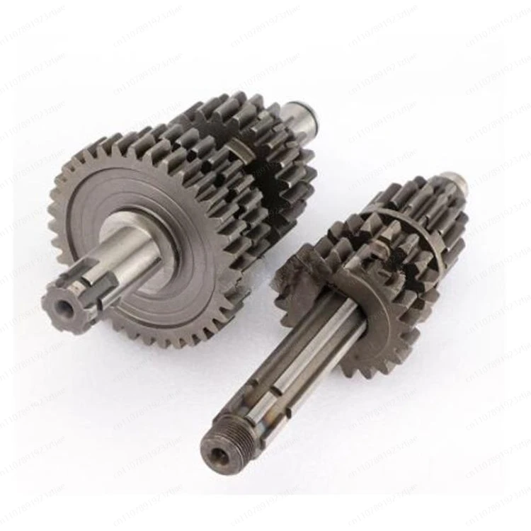 JM Motorcycle Transmission Gear Box Main Counter Shaft For YX 140cc 150cc 160cc Engine Pit Dirt Bike Motocross Replacement Parts