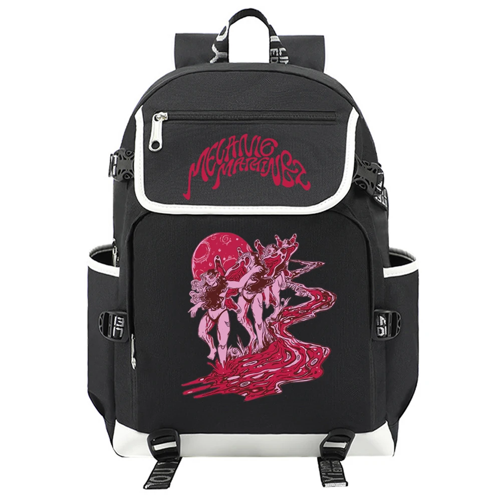 Melanie Martinez Music Fairy Blood Backpack Popular Music Fashion Travel Backpacks Outdoor Sport School Bag Usb Charging