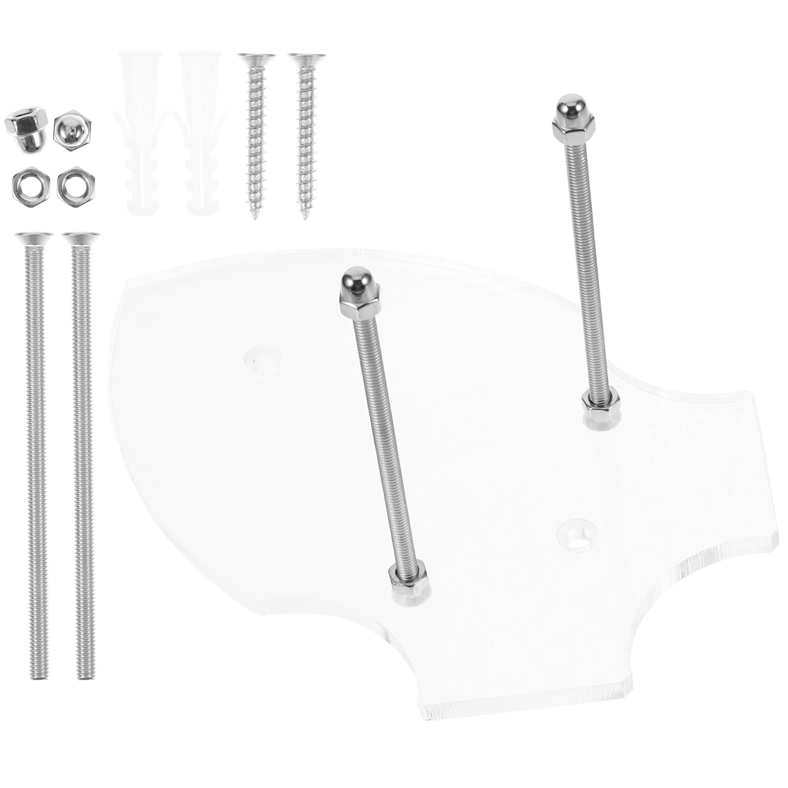 

Acrylic Wall Skateboard Hangers For Wall Mount Display Stand Storage Hanger Vertical Electric Skateboard Black