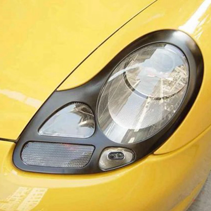 Fit For Porsche 4 Hole  996 911 Boxster 986 Headlights Covers Eyelids Trims