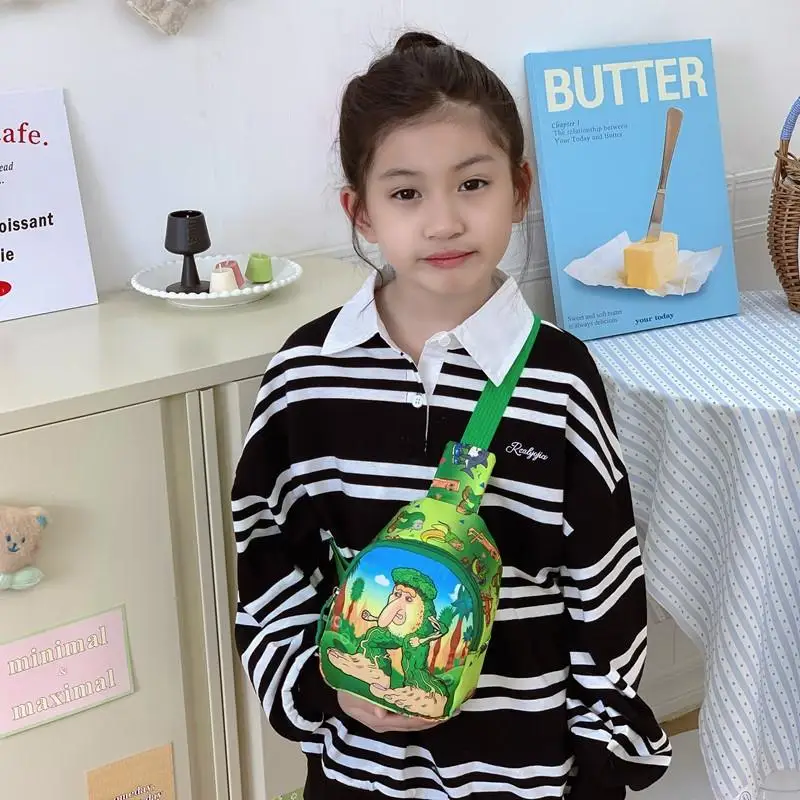 

Подарок студенту Tungtung Sahur: нагрудная сумка на одно плечо для девочек для кемпинга.