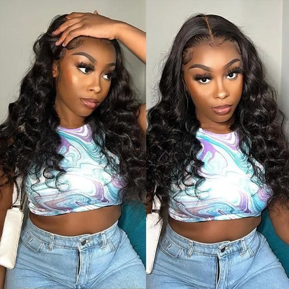 Loose Wave Raw Hair Bundle 10-30inch Human Hair Extensions Hair with Closure and Bundles Loose Deep Wave Bundles with Closure