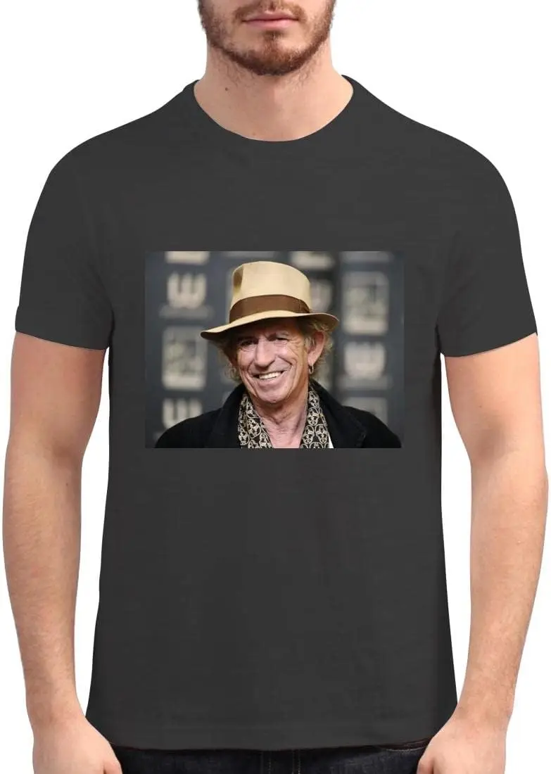 Keith Richards - Men's Soft Graphic T-Shirt PDI #PIDP186881