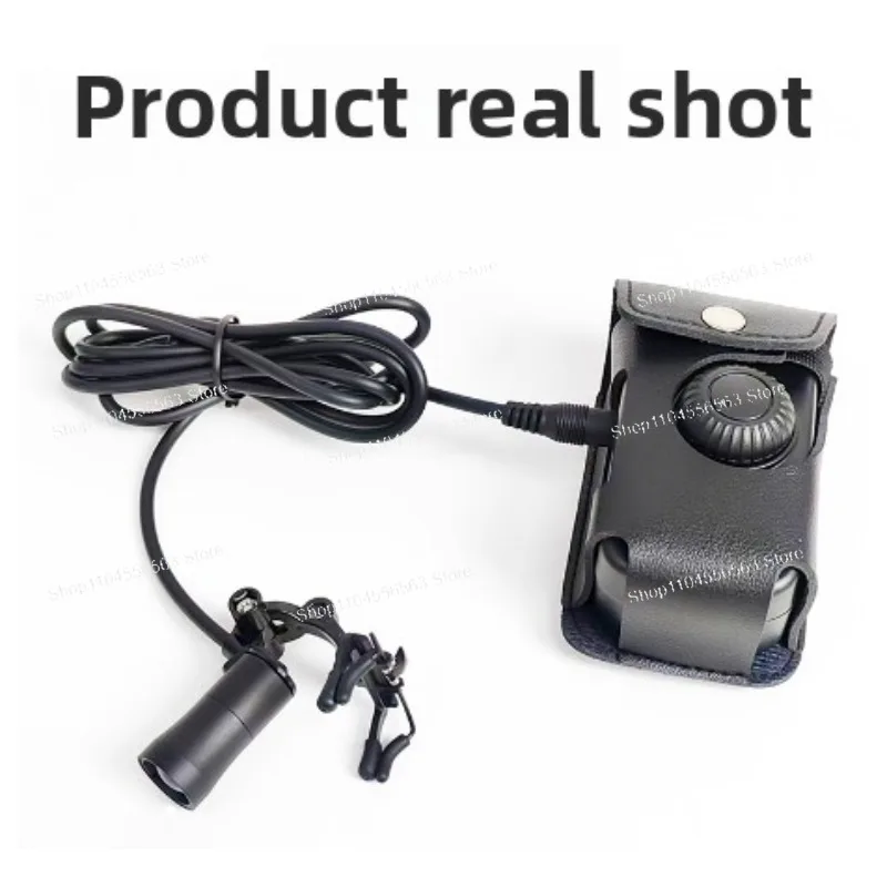 3W LED Dental Loupe Headlamp Set - Rechargeable Head Light with Binoculars Magnifier for Dentists