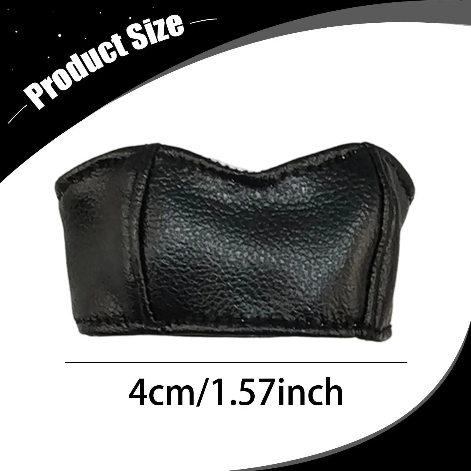 Haut tubulaire pour femme à l'échelle 1:6, soutiens-gorge sans bretelles pour mini poupée, haut court de base pour vêtements, bandeau pour figurine d'action de 12 pouces