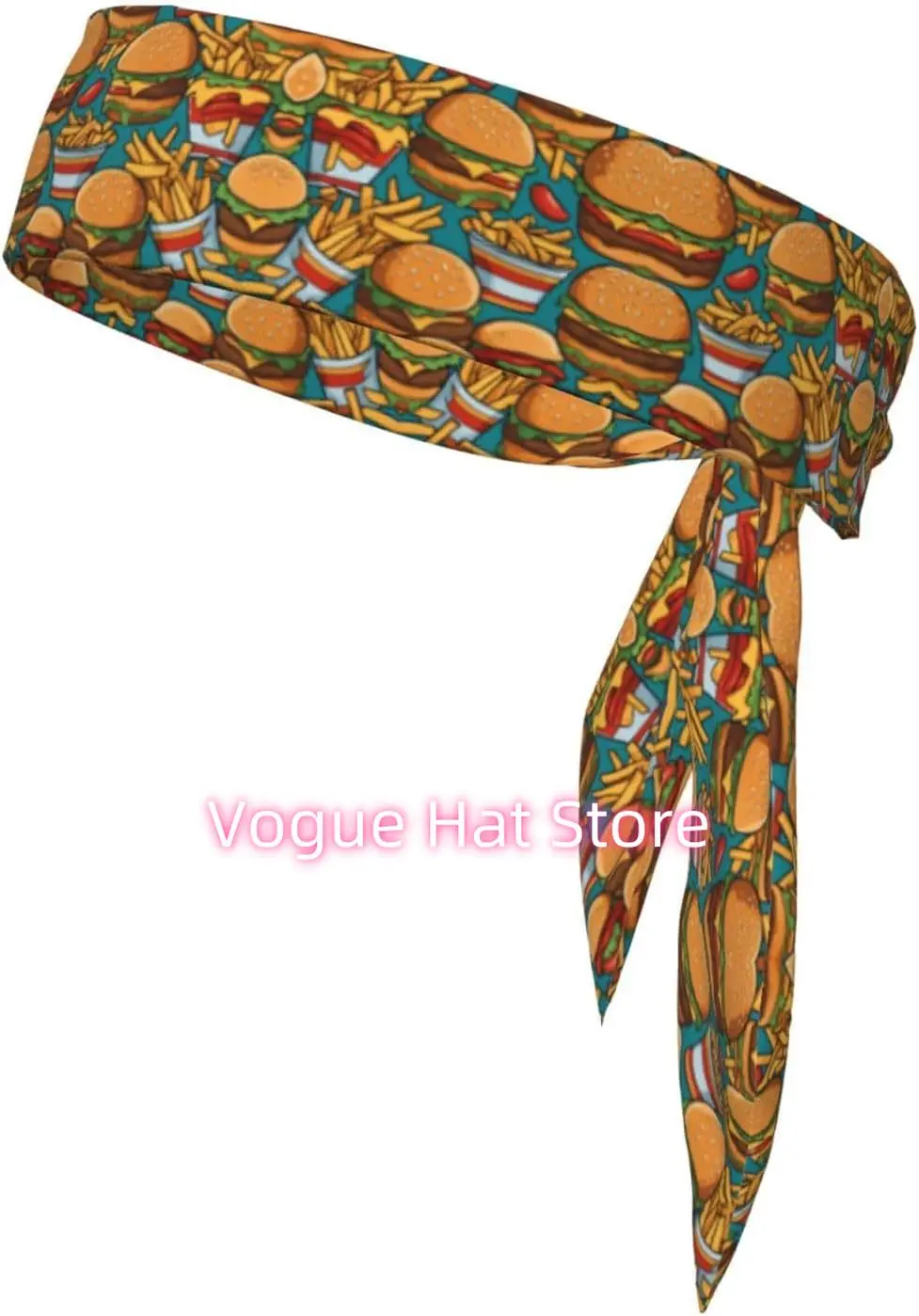 

Много вкусных продуктов. Впитывающая пот спортивная повязка на голову, мягкая ткань, эластичная повязка на голову, подходящая для бега, езды на велосипеде, тенниса, корзины.