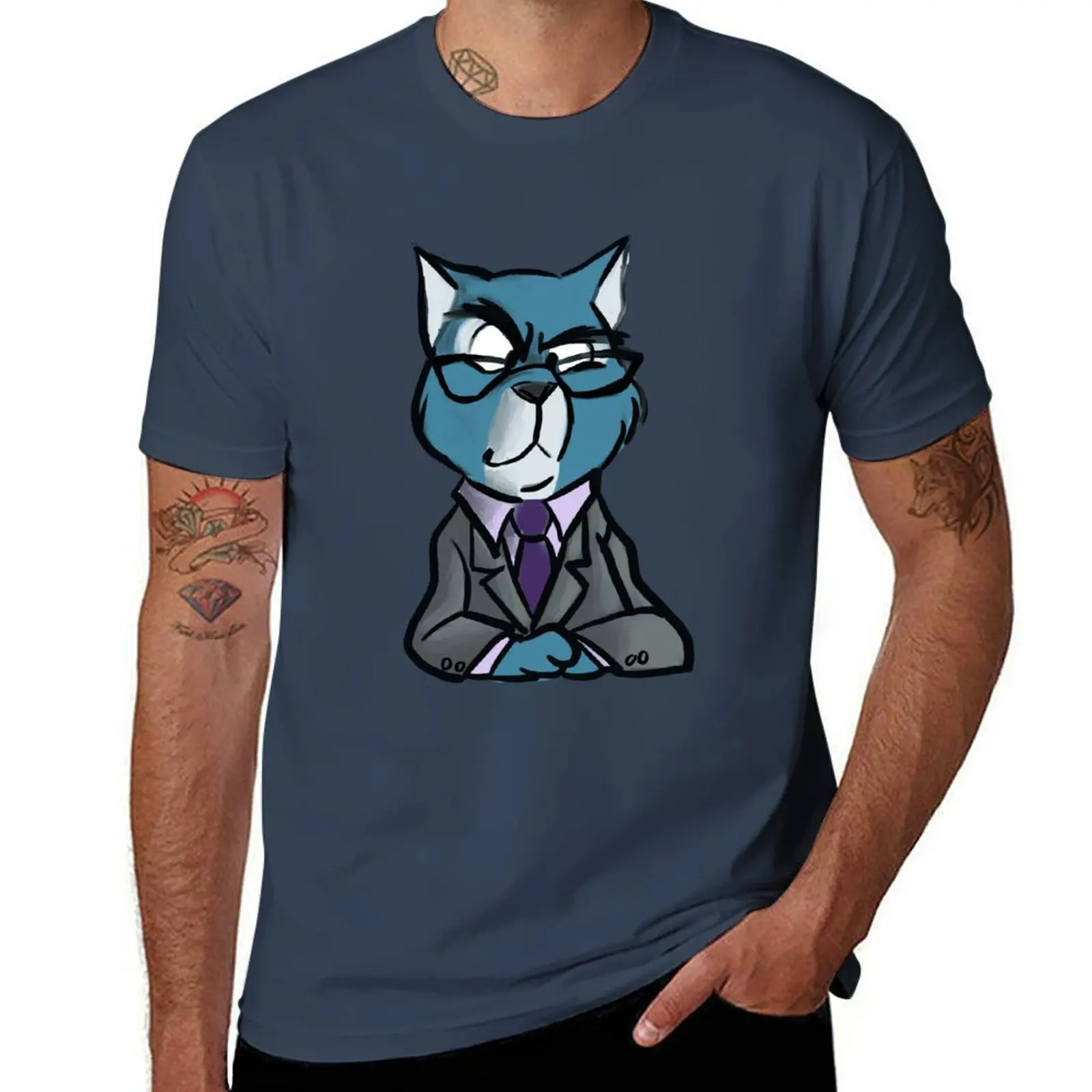 

Host Show Talk Cat T-Shirt Big Size Loose Fit Tee Shirt