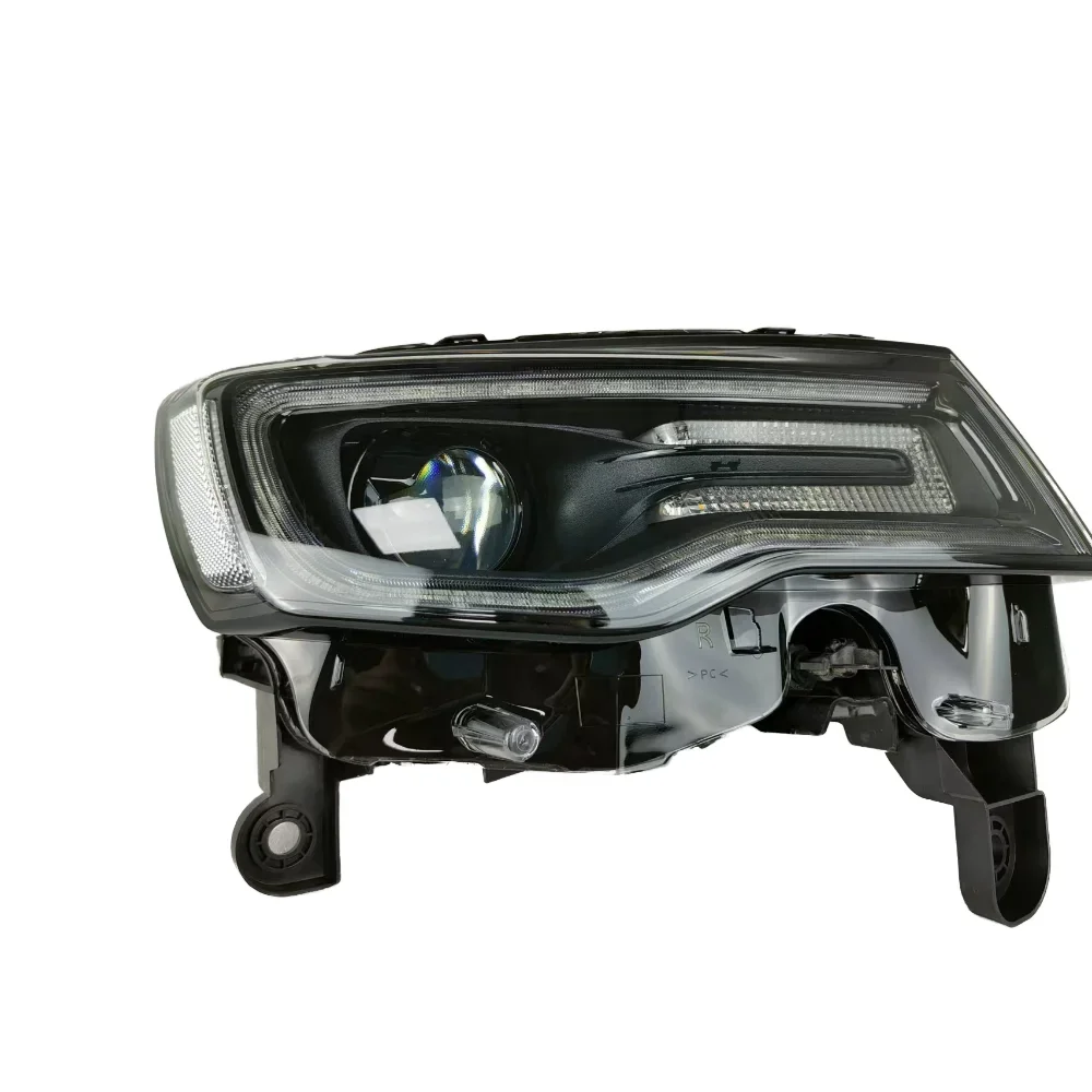 2014-2021 Mainland Version for Grand Cherokee  Smoked  Headlight Original High-quality Black LED  Headlight