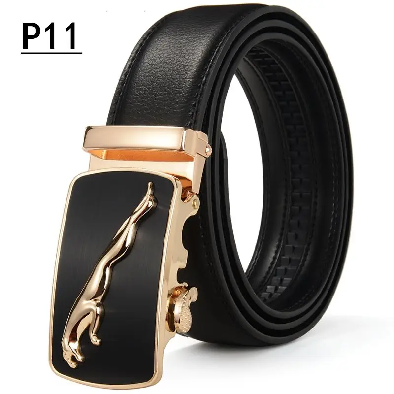 

New Automatic Buckle Waist Belt Korean Version Youth Middle-Aged Business Travel Daily Versatile High-Quality Casual Black Belt