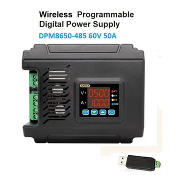 JUNTEK DPM8650 60V 50A 485 Voltmeter DC-DC Netzteil Spannung Strom Regler Programmierbare Buck Modul Für Solar Lade