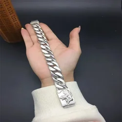 Mai Chuang/ Tibetan Silver color Tiger Bracelet Fashion Bangle Personalized Jewelry Exquisite Workmanship Couple Men Women Gift
