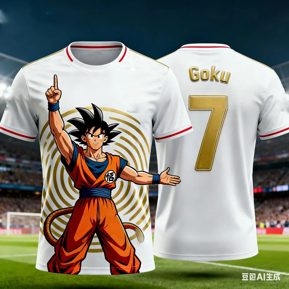2026 Summer Dragon Ball Retro Fitness T-shirt Men's Women Kids 3D Printed Short-sleeved Family Unisex Children's Sports Shirt