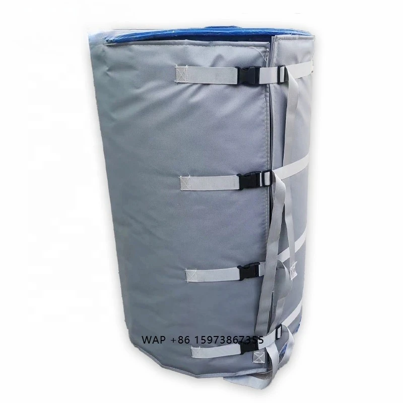 XIAOSHU High Temperature Industrial Ibc Insulation Blanket Tank Heater Oil Drum Heating Blanket