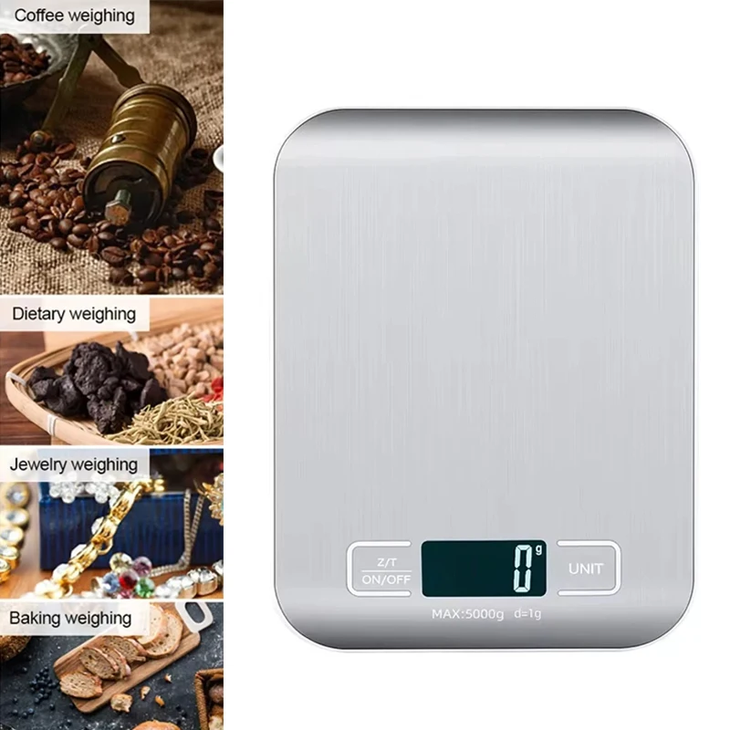 

Digital Kitchen Scale High-precision Electronic Pastry Baking Scale Multi-function Portable Weighing Baking Measuring Tools