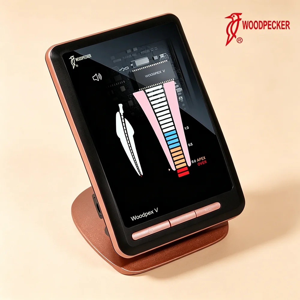 

Woodpecker WOODPEX V Dental Oral Apex Locator High Precision Oral Meter Dentistry Root Canal Length Gauge Tool