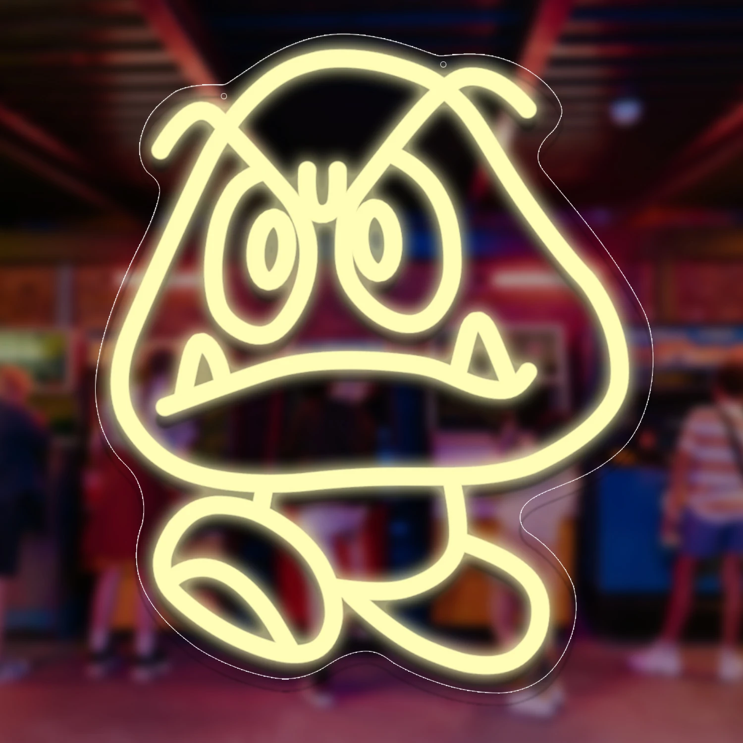 

Гриб Монстр Игра Неоновый Свет Ретро Аркада Неоновая Декоративная Вывеска, Используется для Спальни Мужской Пещеры, Вечеринки, Игрового Клуба Настенные Вывески