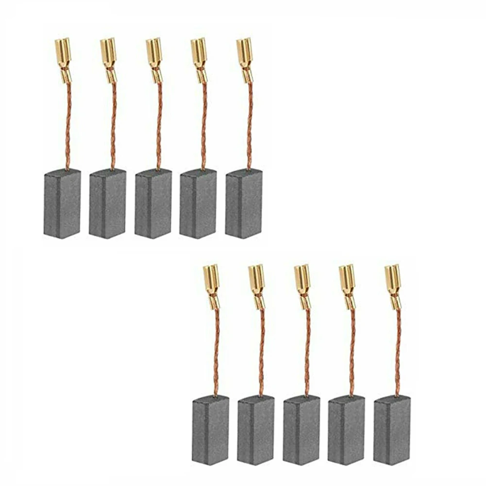 

10Pcs Power Tool Carbon Brushes For Bosch Angle Grinder Electric Hammer Drill Graphite Brushes 15x8x5mm