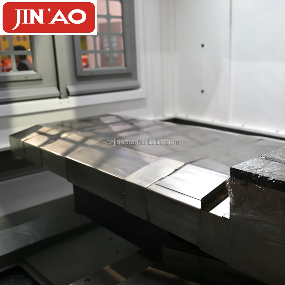 لوح فولاذي تلسكوبي للآلات درع حماية تلسكوبي غطاء منفاخ لـ CNC #6