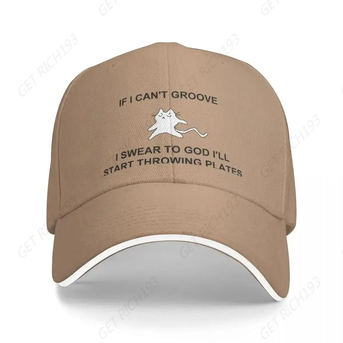 

If I Can'T Groove Cap Baseball Cap Anime Hat Kids Hat Men'S Caps Women One Size Print Logo