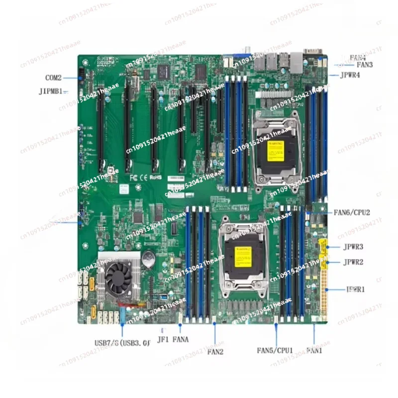 Suitable for  X10DRG-Q，Dual X99 server main board